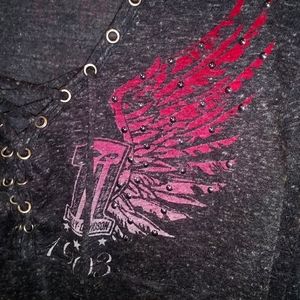 Women's plus size HD top